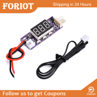 Foriot  โมดูลไดรเวอร์ PWM  DC 12V PWM โมดูลแสดงผลควบคุมความเร็วตัวควบคุมอุณหภูมิ4ลวดพัดสำหรับพัดลมคอมพิวเตอร์ส่วนบุคคล/ตั้งปลุก