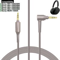 OFC Replacement Aux 3.5mm Audio Cable Extension Cord For Sony WH-1000XM5 WH-1000XM4 WH-1000XM3 WH-1000XM2 MDR-1000X Headphones  Cables