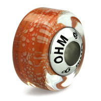 บีดแก้ว มูราโน่ Bar None Ranch OHM Murano Glass Bead Charm