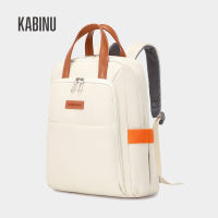 Kabinu กระเป๋าเป้ผู้หญิง bag กระเป๋าคอมพิวเตอร์สะพายหลังกระเป๋าแล็ปท็อปธุรกิจกระเป๋านักเรียนนักเรียนหญิงมัธยมต้น logo