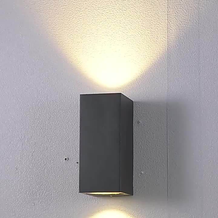 IP65 Waterproof indoor outdoor Led wall lights up down LED GU10 Led