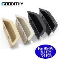 Car Left Right Interior Door Handle Armrest Panel Cover Trim Storage Box For BMW X3 X4 F25 F26 2011 2012 2013 2014 2015 2016