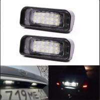 2PCS 18LED ใบอนุญาตสำหรับ Mercedes-Benz W220 S-Class S280 S320 S500แผ่นป้ายทะเบียน