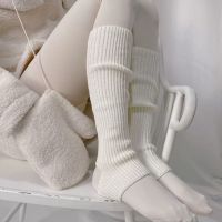 【CW】 New Leg Warmer Knit Socks Wool Knitted Foot Cover Heap