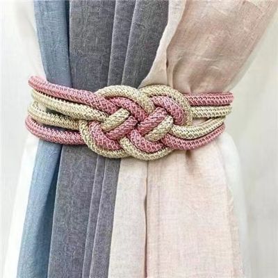 【LZ】xhemb1 1Pc Curtain Tieback Magnetic High Quality Holder Hook Buckle Clip Pretty and Fashion Polyester Decorative Home Accessorie