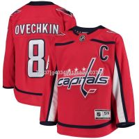 ♝ g40349011chao 037A เสื้อยืดแขนยาว พิมพ์ลาย NHL Washington Capitals Home Jersey Ovechkin Hockey พลัสไซซ์