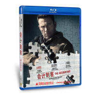 ฆาตกรบัญชีภาพยนตร์ต่างประเทศของแท้บลูเรย์HD BD50เบนAffleck