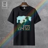 Popular Aha Pop Rock Band Black Mens T-Shirt Clothings Clic Plus Size Clic Sportwear FatherS Day Birthday Cool G