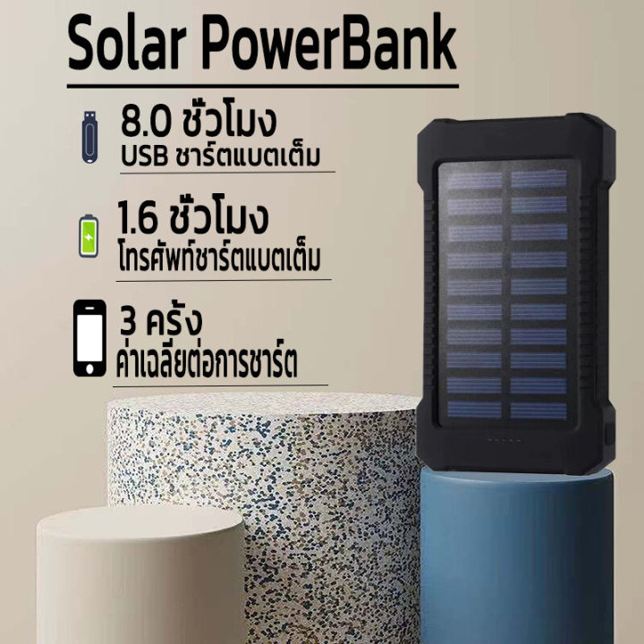 จัดส่งทันที-bangkok-พาเวอร์แบงค์-เพาเวอร์แบงค์-แบตสำรอง-f5-solar-power-bank-ไฟฟ้า-พลังงานแสงอาทิตย์-พกพาง่าย-พาวเวอร์แบงค์-solar-charger-พาเวอร์แบงค์10000