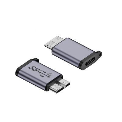 USB 3.0ชนิด C ตัวเมียเป็นไมโครอะแดปเตอร์ตัวผู้ชนิด C USB ตัวผู้ไปยังตัวเชื่อมอะแดปเตอร์ขนาดเล็กสำหรับฮาร์ดดิสก์โทรศัพท์