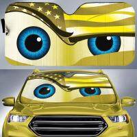 hot【DT】 Drop Ship Sunshade Flag Eyes Cartoon Car Windshield Sunshad Interior Keep Your  UV