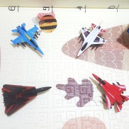 Bộ đồ chơi 4 chiếc máy bay bằng sắt cực đẹp, màu sắc sáng bóng