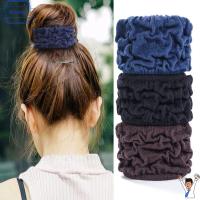 RICHARDCOT แฟชั่น ยางรัดผม ที่คาดผม Scrunchie Elastic เชือกคาดผม ที่มัดผมหางม้า ที่คาดผมแบบกว้าง