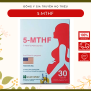 5-MTHF 30 viên, bổ sung acid folic 5mthf, ngừa dị tật thai nhi