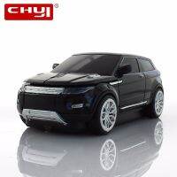 【City of Angels】 CHYI ไร้สายรถรูปร่างเมาส์คอมพิวเตอร์ Usb O Ptical มินิ3d เหมาะกับการทำงาน SUV หนูเล่นเกมพีซีแบบพกพา Gamer Mause สำหรับแล็ปท็อป Macbook