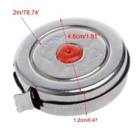 2m Mini Office Stainless Steel Woodworking Retractable Tape Measure Metric DropShipping Linear Measurement