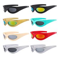 【CW】❀๑  Sunglasses Punk Glasses Driver Goggles Windproof Steampunk Men Eyewear Shades UV400