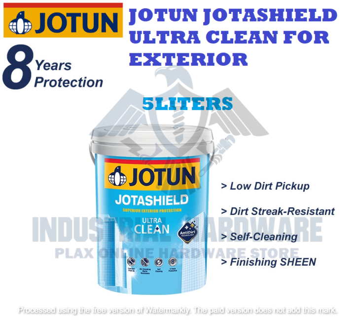 5L Jotun Jotashield Ultra Clean Antidirt Paint - Colour Option | Lazada