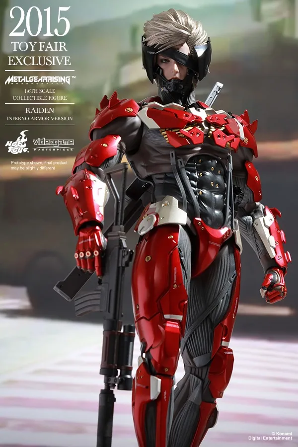 Hot Toys Metal Gear Rising: Revengeance - Raiden VGM17 ( Regular Edition)