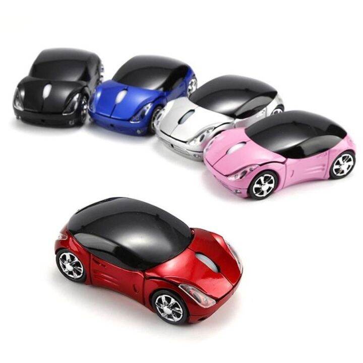 JFREF Portable for PC Sports Car Car Shaped USB Scroll Game Mice