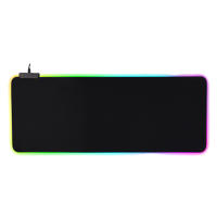 Star Sky Large Gaming Mouse Pad RGB LED Glowing Gamer Keyboard Mousepad Mice Mat for PC Computer Laptop