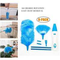 Household Rotated 360° Electric Duster Dust Cleaner Sofa Cleaning Brush Portable Clean Removable Spin Scrubber Feather Blinds