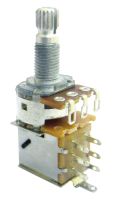 Push Pull Audio 10K 25K  50K 100K 250K 500K without Central Click  Switch DPDT POTENTIOMETER Electrical Circuitry  Parts