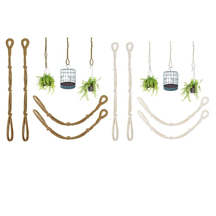 4-pieces-macrame-beige-plant-hanger-extender-rope-plant-hanging-basket-extender-large-hanging-plant-pot-holders