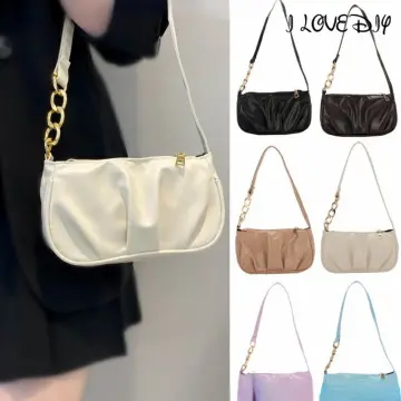 Cloud Bubble Bag Simple Pleated Shoulder & Crossbody Bag Underarm Dumpling  Bag