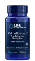 Life Extension PalmettoGuard  Saw Palmetto/Nettle Root Formula with Beta-Sitosterol / 60 softgels