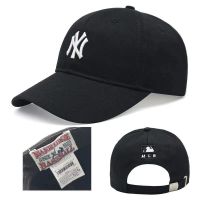 หมวกเบสบอล ปักลายโลโก้ NY สไตล์เกาหลี สำหรับผู้ชายและผู้หญิง