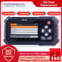 ☇﹊ﺴ OBDPROG M500 Car Cluster Calibration Tools OBD2 Diagnose Oil Reset Instrument Adjustment Tool Code Reader Automotive Scanner