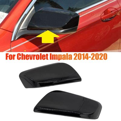 1Pair Side Rearview Mirror Cover Housing Trims Replacement Spare Parts for Chevrolet Impala 2014-2020 Outside Door Reversing Mirror Shell Cap