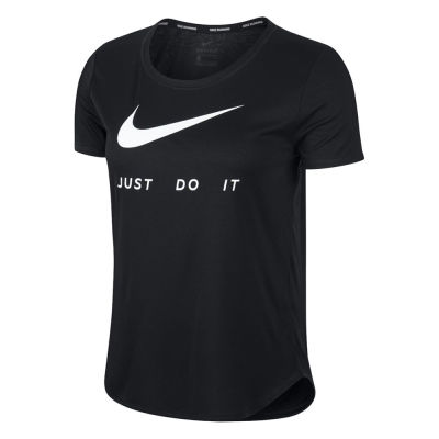 เสื้อวิ่งNikeของแท้!! คอลเลคชั่นล่าสุด2020 Nike Womens Short-Sleeve Running Top (CJ1970-010)