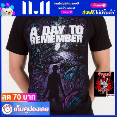 เสื้อวง A DAY TO REMEMBER ร็อคในตำนาน อมตะ อะ เดย์ ทู รีเมมเบอร์ ไซส์ยุโรป RCM1191