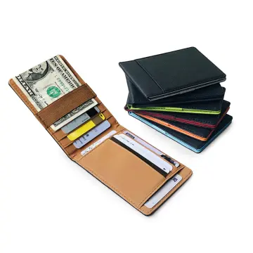 1pc Men's Retro Pu Leather Short Wallet With Card Slots For Id & Driving  License, Business & Casual