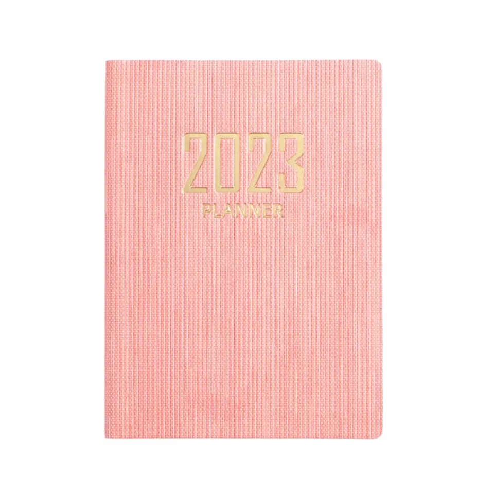 A7 Mini Notebook 2023 365 Days Portable Pocket Notepad Daily Weekly Agenda  Planner Notebooks Stationery Office School Supplies