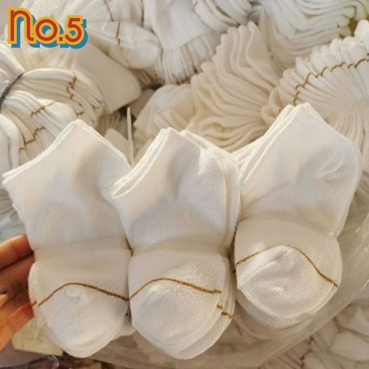 no-5-ถุงเท้าเด็ก-ถูกที่สุด-ถุงเท้าทารก-สีขาว-น่ารัก