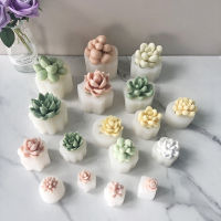 3D Succulent Candle Silicone Mold DIY Aromatpy Succulent Mold Handmade