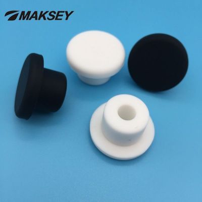 Maksey Karet Silikon Sumbat Plastik PLUG 10 Mm 11 Mm 12 Mm 13 Mm 14 Mm Bulat Silikon Akhir Topi sekrup Thread Lubang Masking Bagian