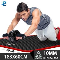 200*90CM Larger Strengthen Edging Non-Slip Mens Fitness Mat High Density Exercise Yoga Mat For Gym Home Exercise Gymnastics