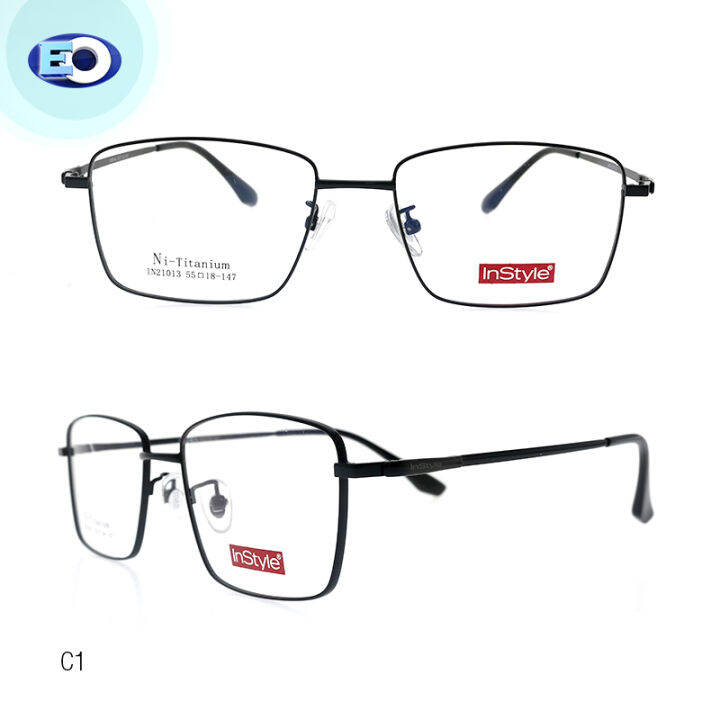 Eo Instyle In21013 Frame With Multicoated Lens Non Graded Eyeglasses For Men And Women Lazada Ph 5941