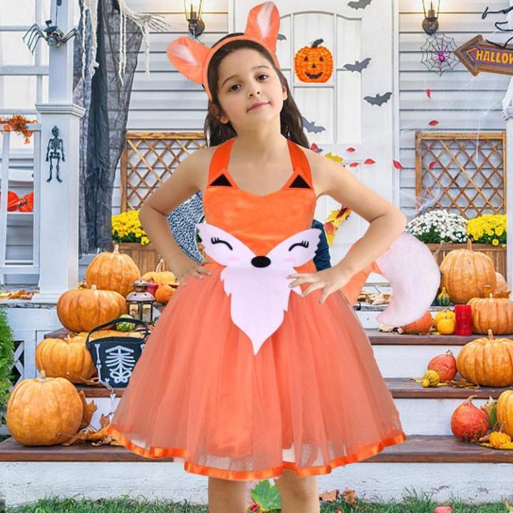 fox-costume-for-girls-halloween-dress-fox-costume-tutu-cute-comfortable-soft-kids-costume-halloween-accessories-for-gatherings-events-school-plays-lovely
