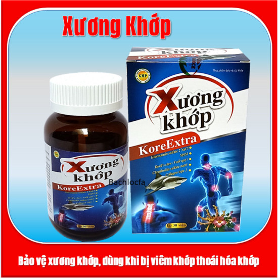 Viên xương khớp glucosamin 1500mg kore extra - giảm đau khớp, viêm khớp - ảnh sản phẩm 1