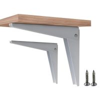 2PCS Triangle Folding Angle Bracket Heavy Support Adjustable Wall Mounted Bench Table Shelf Bracket Furniture Hardware