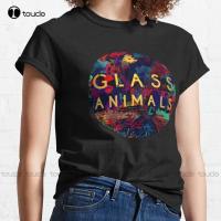 New Glass Animals Classic T-Shirt Cotton Tee Shirt Cotton Shirts For Men Custom Aldult Teen Unisex Fashion Funny New
