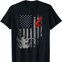 Unique American Flag Duck Hunting Hunter Gift T Shirt. New 100% Cotton Short Sleeve O Neck Casual T Shirts Loose Top Size S 3Xl| | - Aliexpress