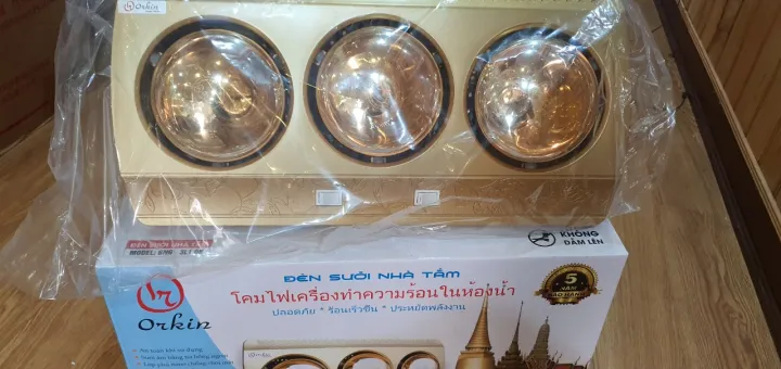 ẤM TỨC THÌ] Đèn Sưởi Nhà Tắm Orkin Thái Lan | Lazada.vn