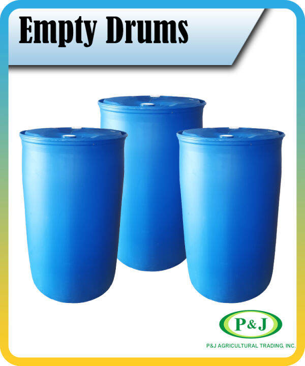 Empty Plastic Drums 200 Liters Lazada PH