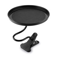 Car Food Tray Desk 360 Degree Adjustable Snack Tray NonSlip Travel Little Tray for Drink Beverage Auto cke Parts